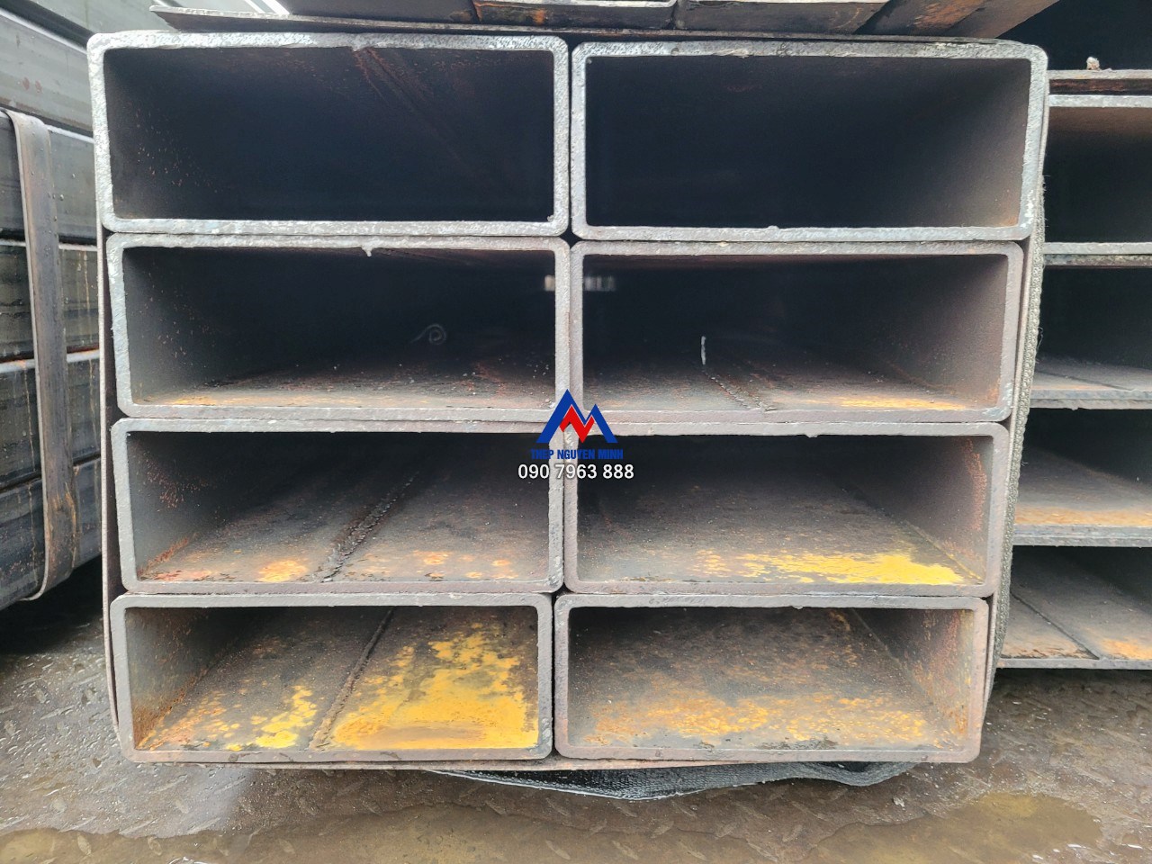 THÉP HỘP 100X250X10/ THÉP HỘP 250X100X10