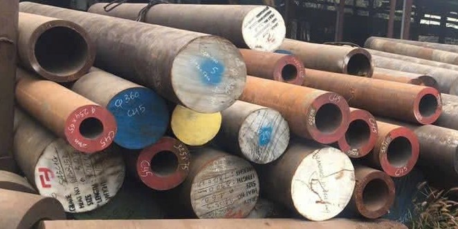 THÉP ỐNG ĐÚC S45C PHI 254 DÀY 65LY