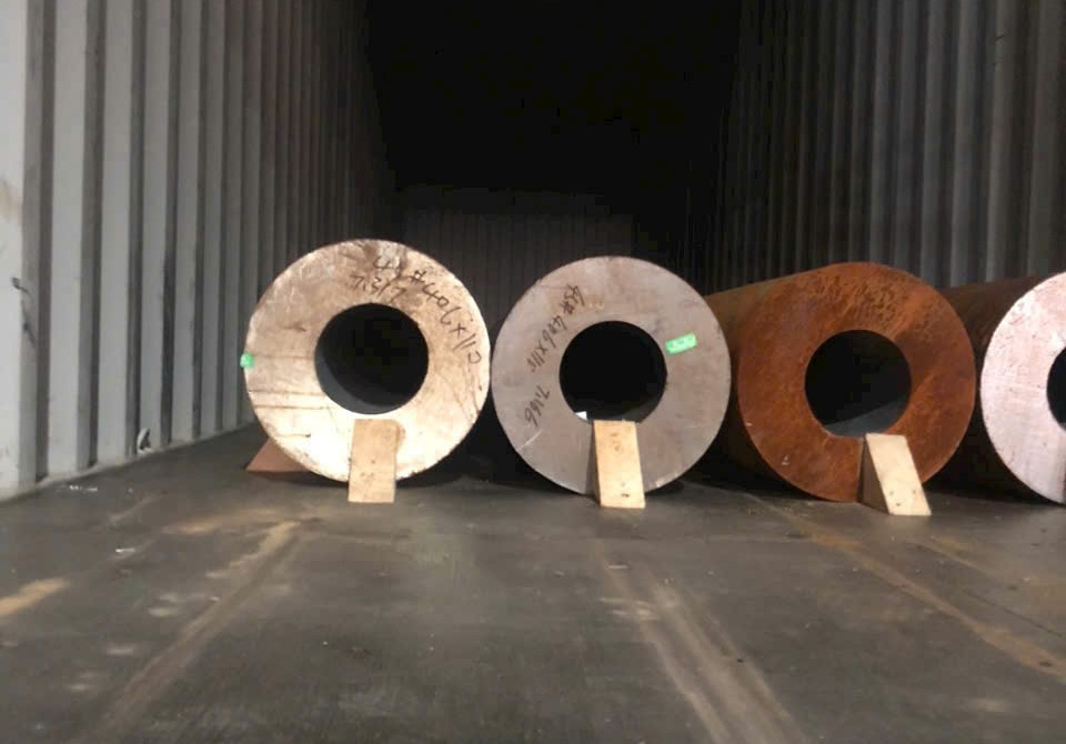 THÉP ỐNG ĐÚC S45C PHI 406 DÀY 100MM