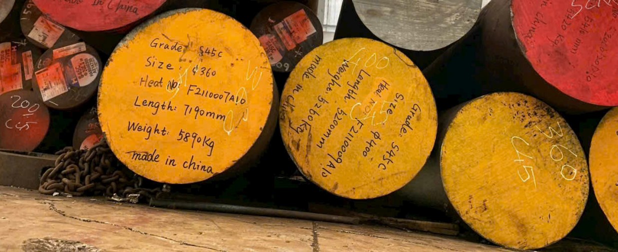 THÉP TRÒN ĐẶC S45C PHI 360