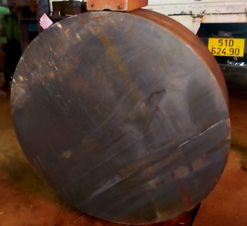 THÉP TRÒN ĐẶC S45C PHI 500