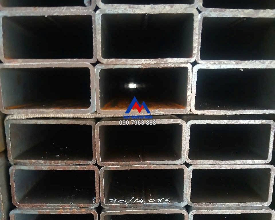 THÉP HỘP 70X140X5/ THÉP HỘP 140X70X5