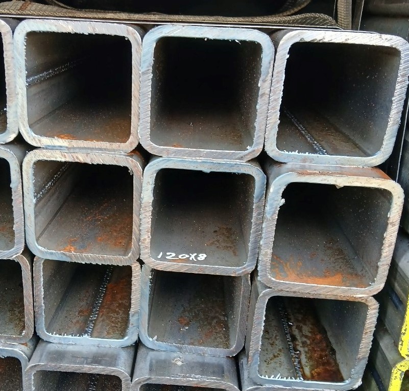 thép hộp 120x120x8mm Q355B