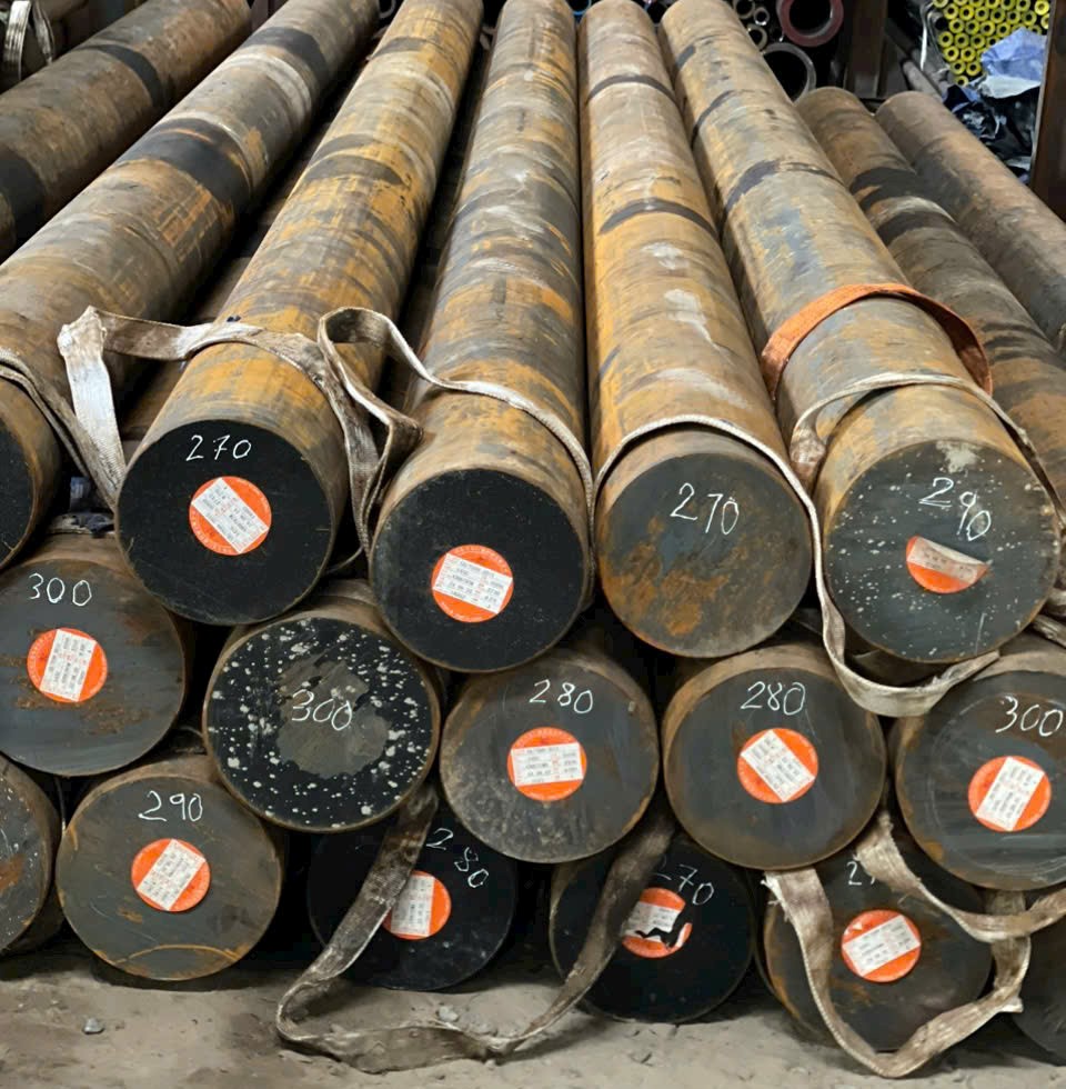 THÉP LÁP TRÒN ĐẶC S45C (C45) PHI 290