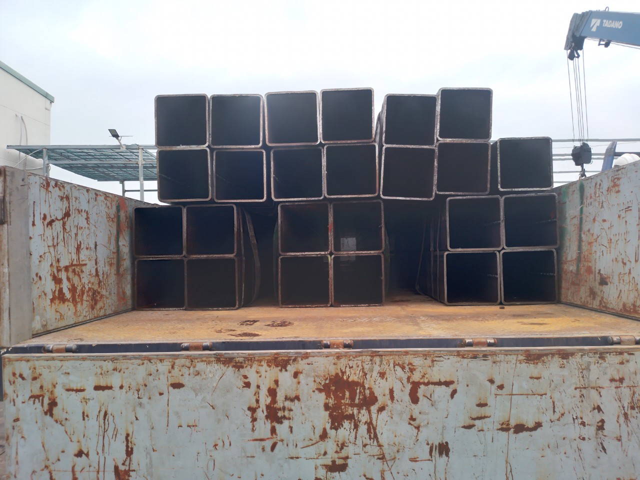 THÉP HỘP VUÔNG 140X140X4LY Q2235B