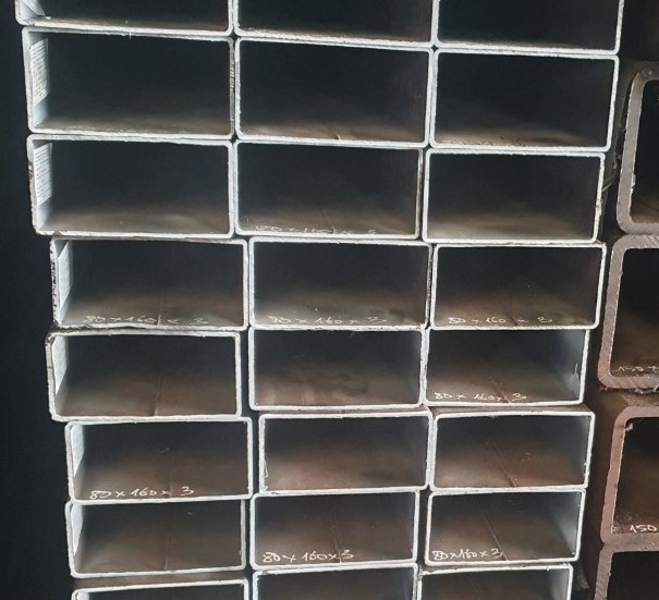 THÉP HỘP CHỮ NHẬT 160X80X3MM/LY/LI