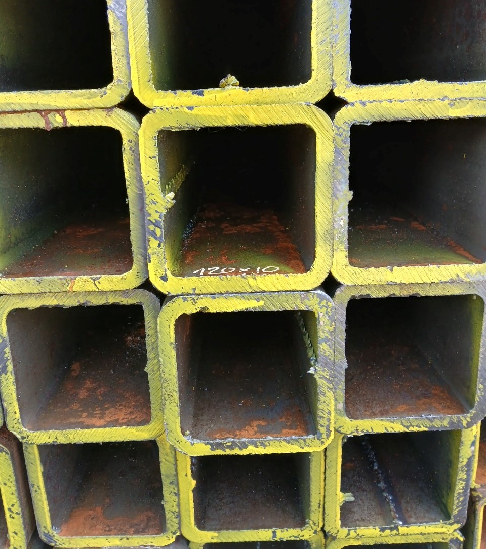THÉP HỘP Q355B 120X120X10X6000MM