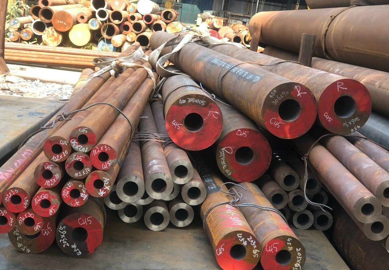 THÉP ỐNG C45 SIÊU DÀY - THÉP ỐNG ĐÚC C45 SIÊU DÀY