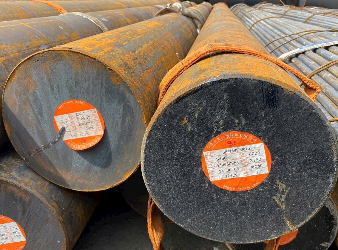 THÉP TRÒN ĐẶC S45C PHI 280 