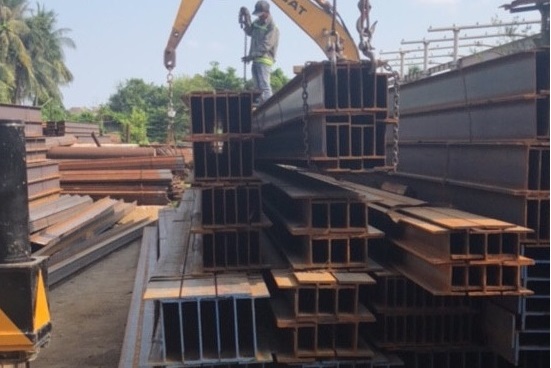 THÉP HÌNH I100x50x6000mm ( 7kg/mét)