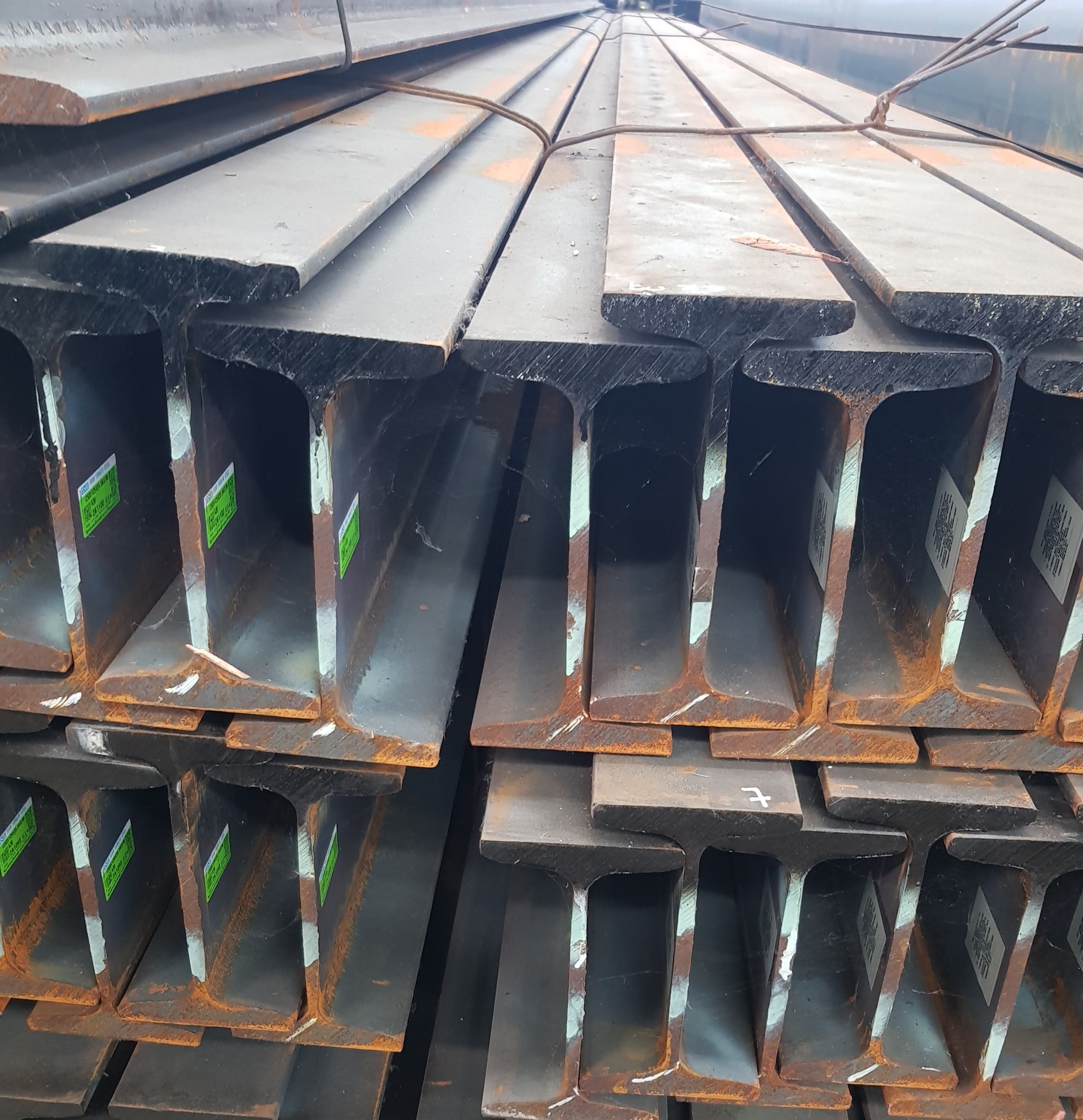 THÉP HÌNH I150x75x5.5x9.5 (17.1kg/mét)- THÉP HÌNH I CÔN - I CẨU TRỤC