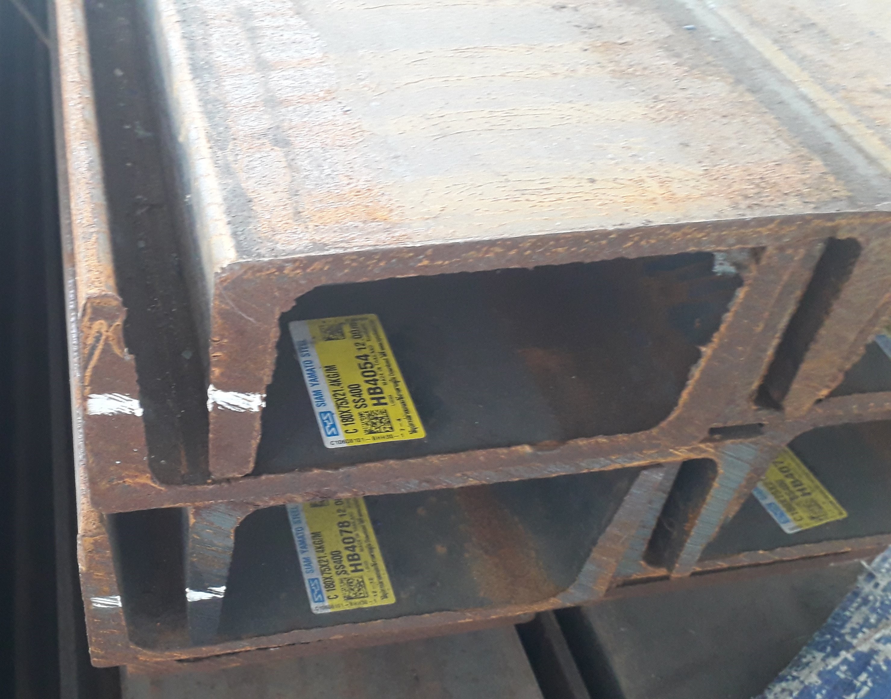 THÉP HÌNH U180X75X7X11 (21.4KG/MÉT)