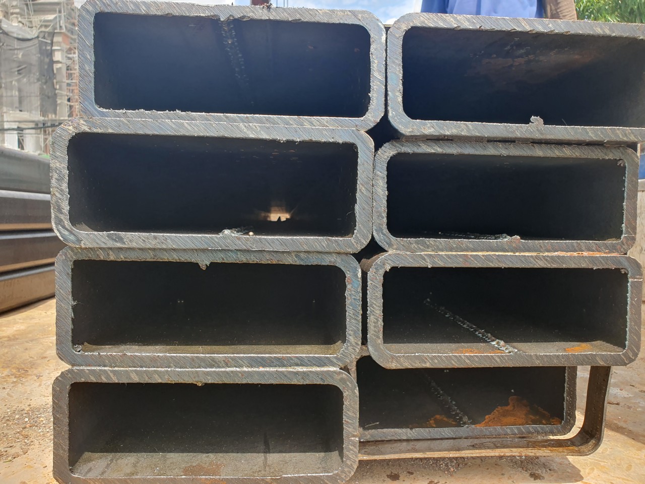 THÉP HỘP 100X250X12/ THÉP HỘP 250X100X12