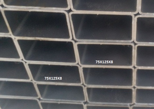 THÉP HỘP 125X75X8