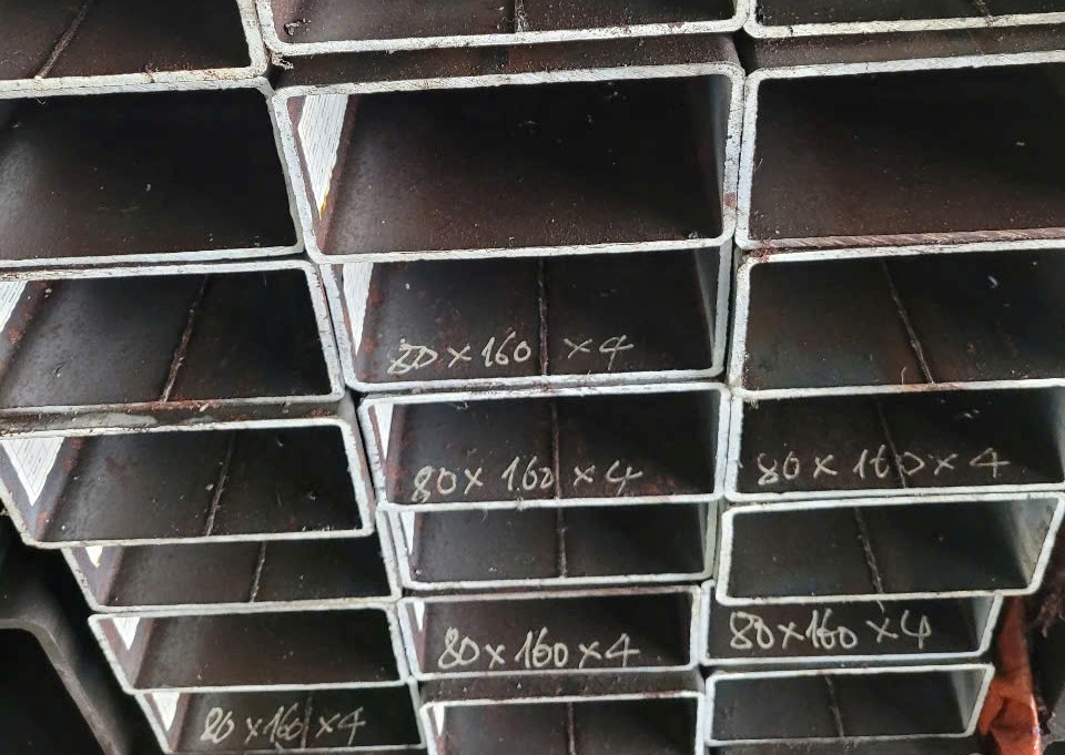 THÉP HỘP CHỮ NHẬT 80X160X4MM/LY/LI 