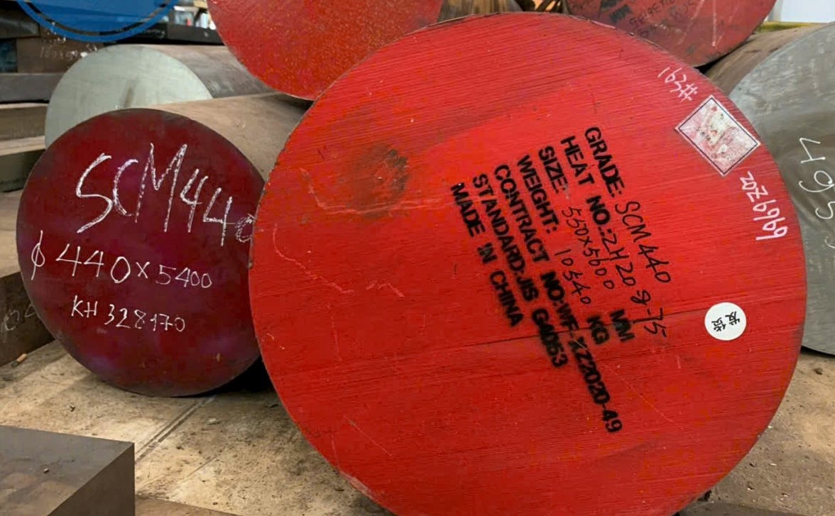 THÉP LÁP TRÒN ĐẶC SCM440 PHI 440