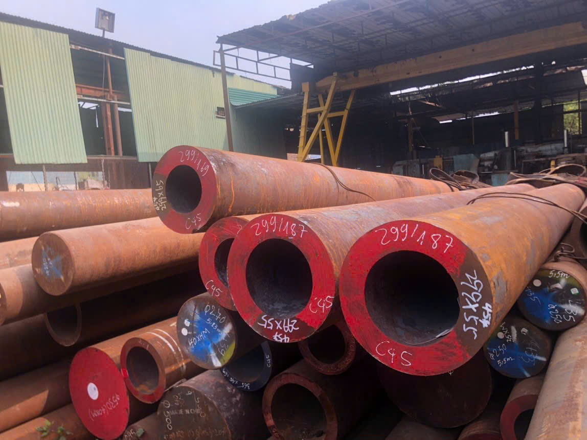 THÉP ỐNG ĐÚC S45C D300 PHI 299 X55LY TRUNG QUỐC