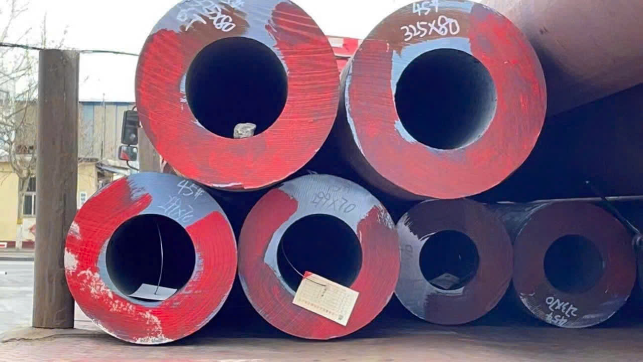 THÉP ỐNG ĐÚC S45C D300 PHI 299 X70LY TRUNG QUỐC