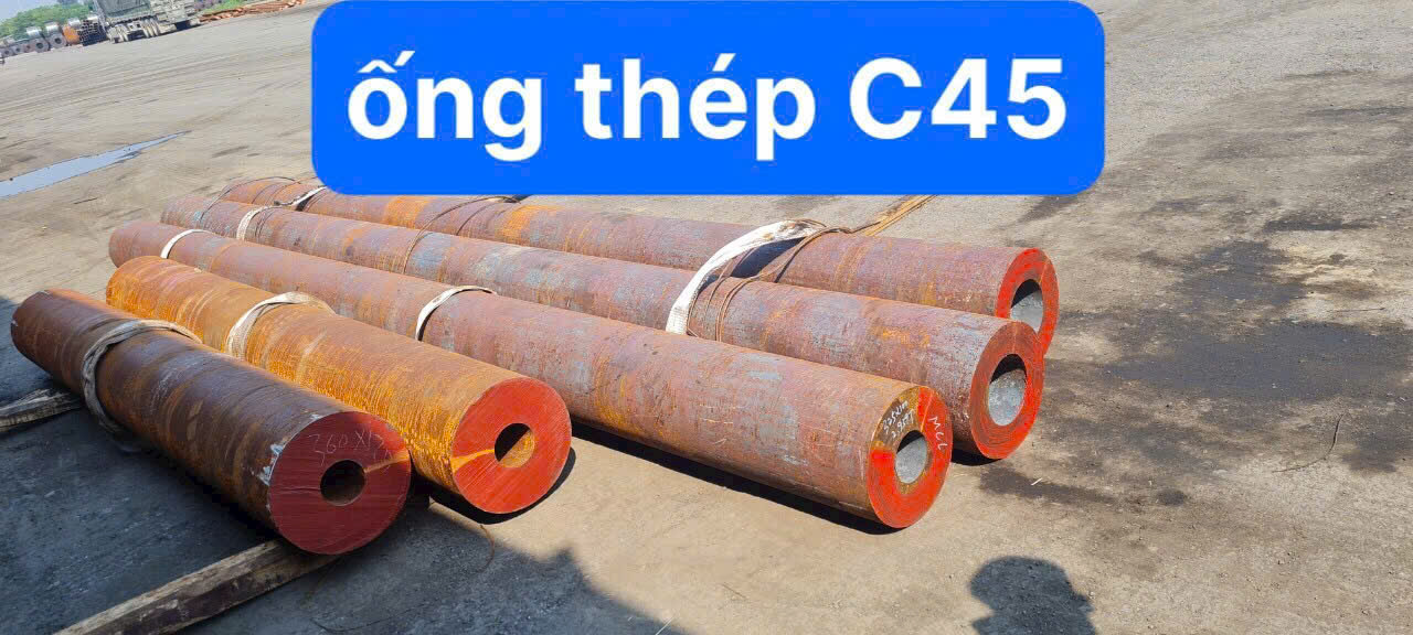 THÉP ỐNG ĐÚC S45C D350 PHI 360X120LY TRUNG QUỐC