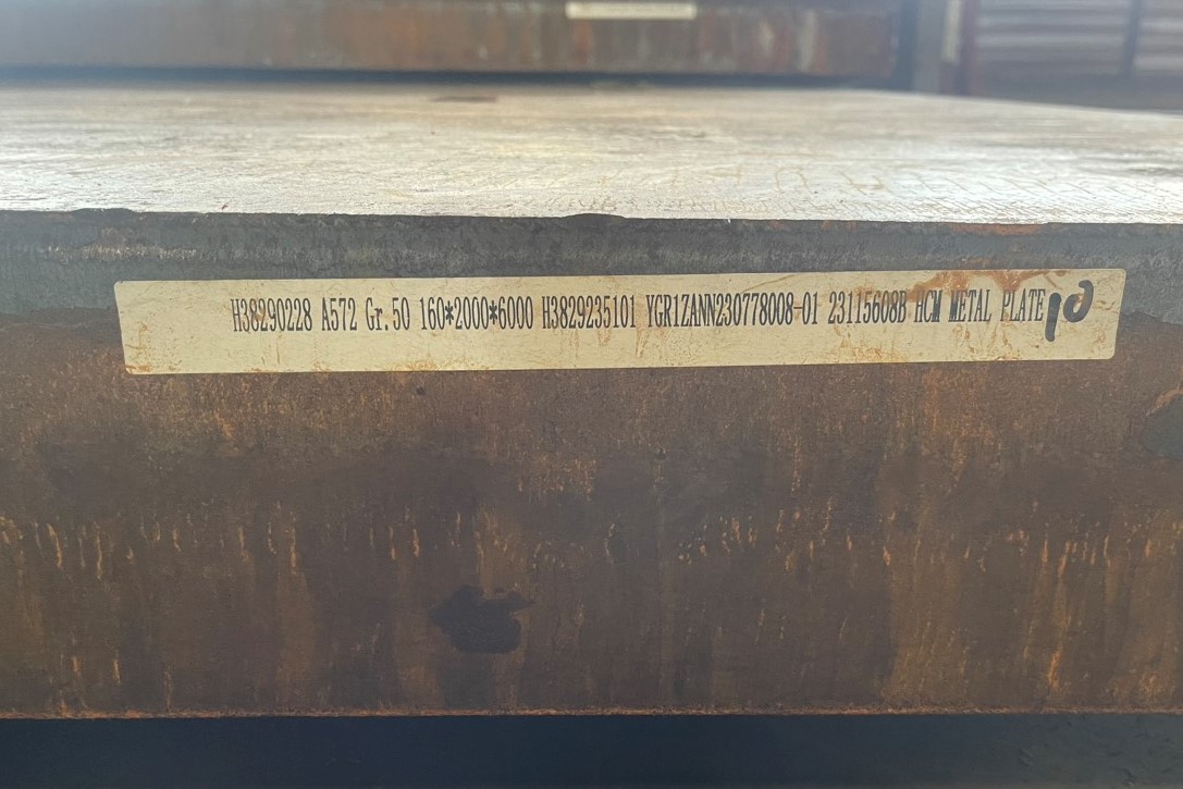 THÉP TẤM A572 Gr.50 DÀY 160MM/ 160LY/ 160LI