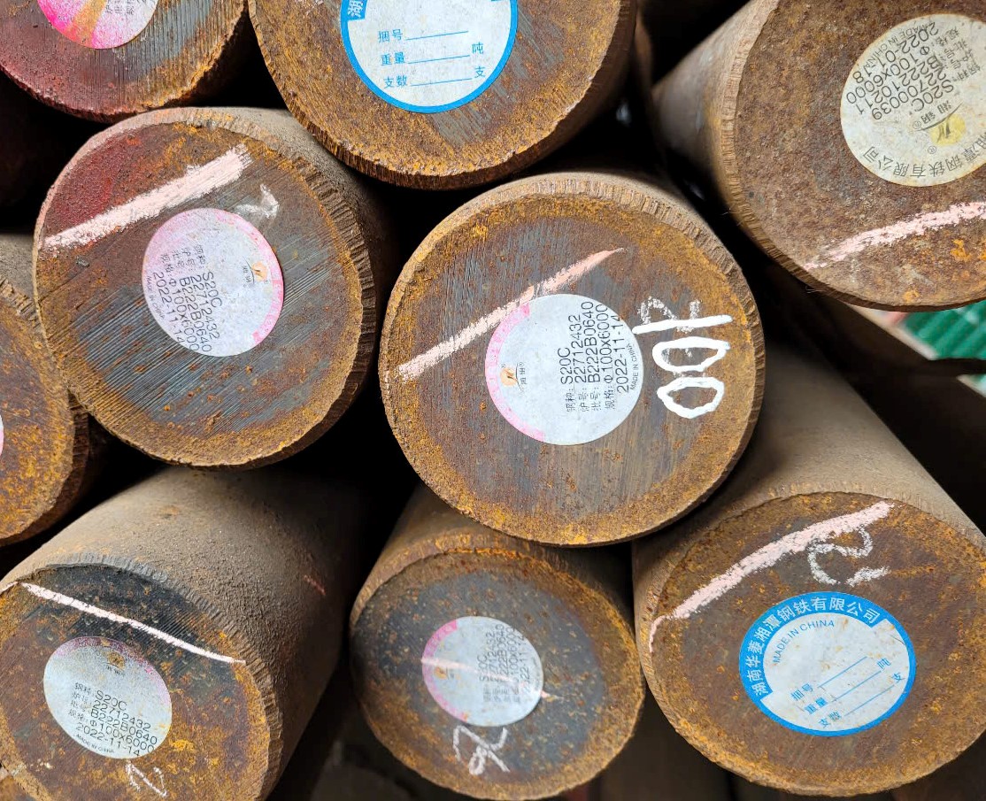 THÉP TRÒN ĐẶC PHI 100 TIÊU CHUẨN S20C