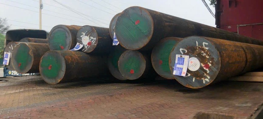 THÉP TRÒN ĐẶC S45C PHI 450- THÉP LÁP TRÒN ĐẶC PHI 450 C45
