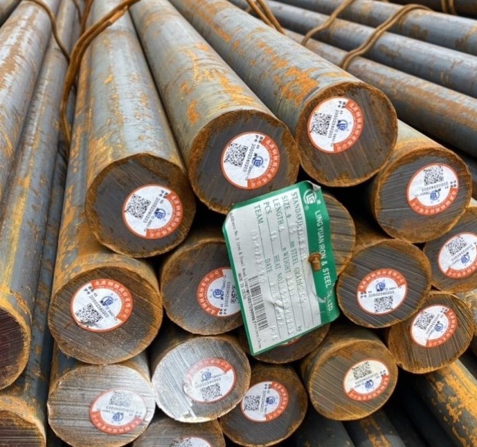 THÉP TRÒN ĐẶC S45C PHI 50- LÁP TRÒN ĐẶC PHI 50 C45