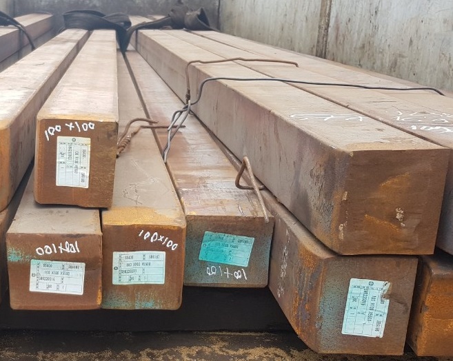 THÉP VUÔNG ĐẶC ĐEN 100